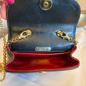 Tiffany & Co. Black Crossbody with Red Interior